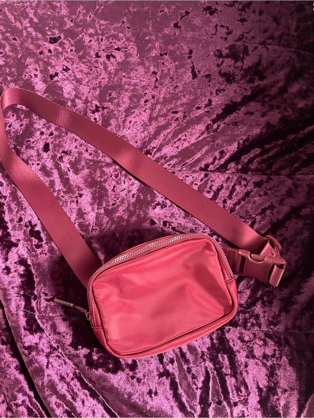 Women's Burgundy Crossbody Sling Bag